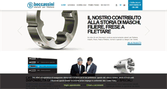 Desktop Screenshot of boccassini.com